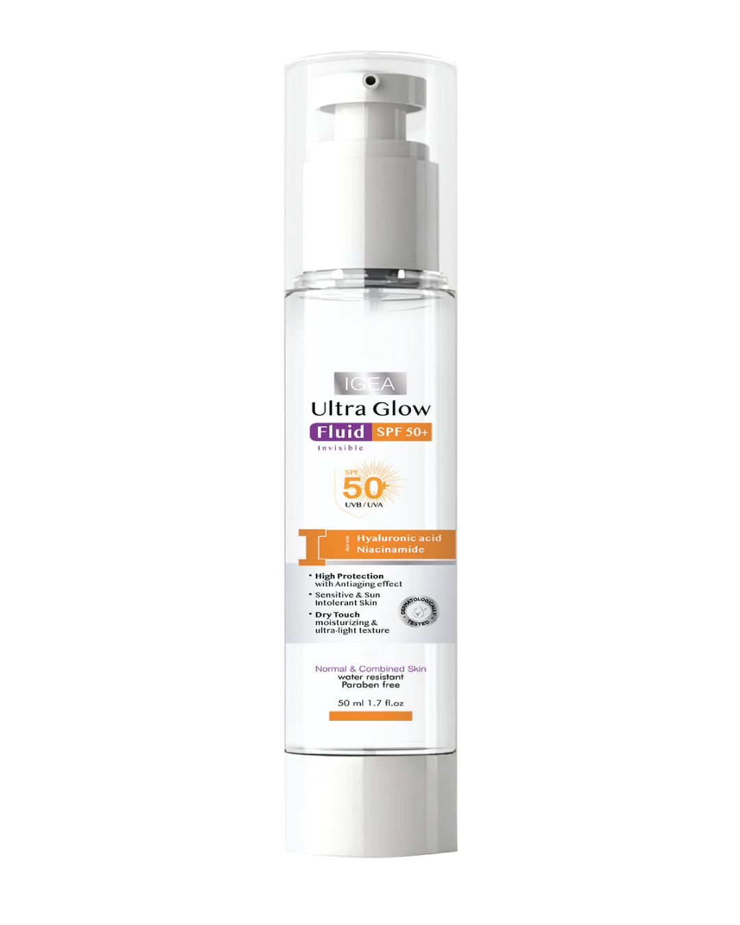 IGEA ULTRA GLOW, Fluid SPF 50+