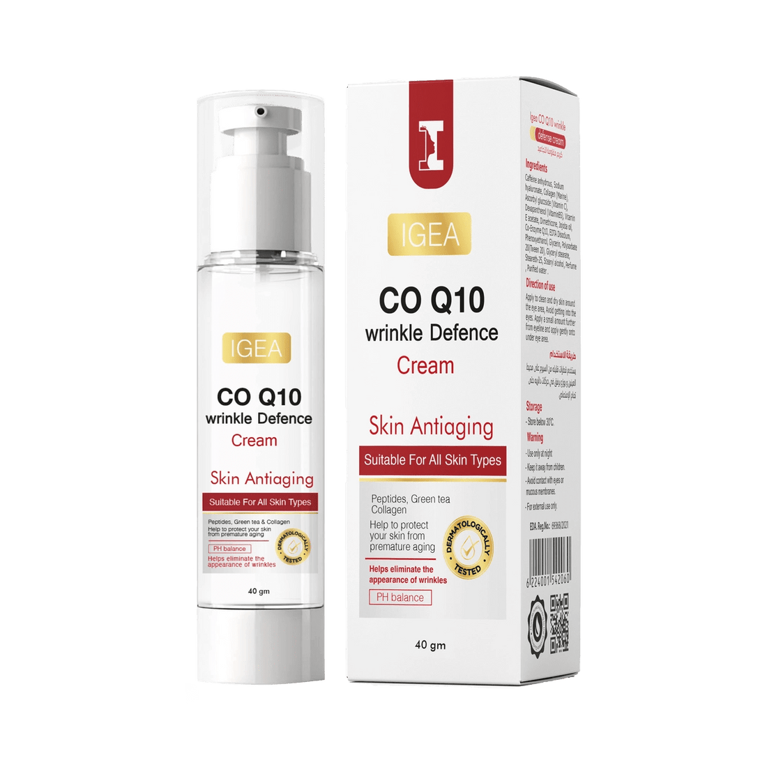 IGEA CO Q10 Wrinkle Defence Cream - IGEA Group