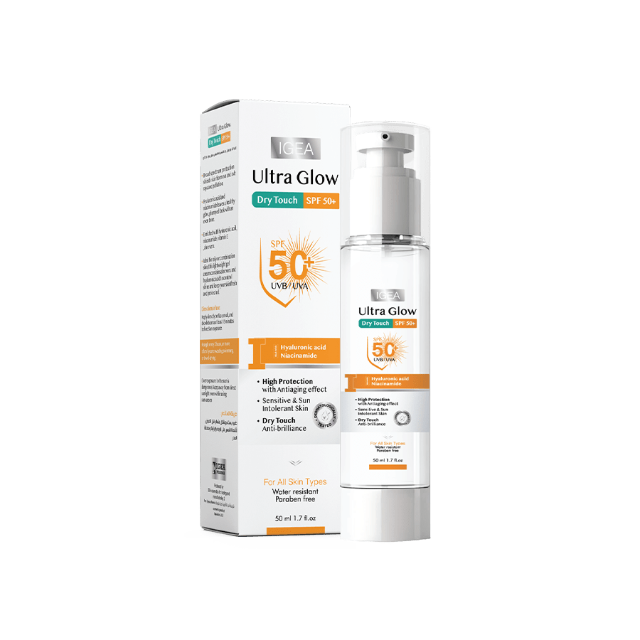 IGEA ULTRA GLOW, Dry Touch SPF 50+ - IGEA Group