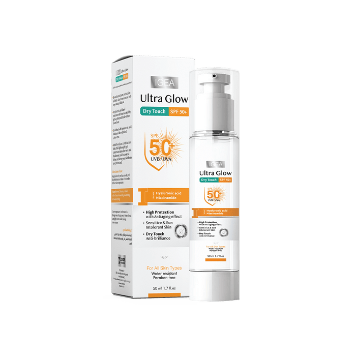 IGEA ULTRA GLOW, Dry Touch SPF 50+