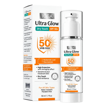 ULTRA GLOW, Dry Touch SPF 50+ - IGEA Group